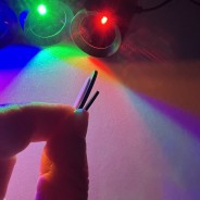 Prism Coloured LED Wall Lights USB 5 