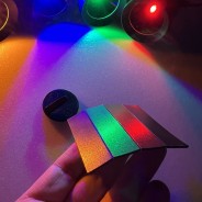 Prism Coloured LED Wall Lights USB 6 