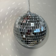Disco Mirror Ball Bauble 6" / 15cm 3 