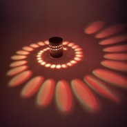 LED Spiral Wall Light 4 