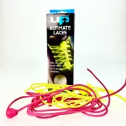 Hot Pink & Fluro Reflective Laces by Ultimate Performance 3 
