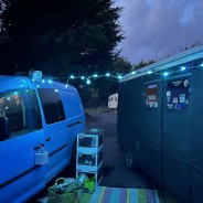 Solar & USB Party Festival Light & String Light 8 Stringlights only