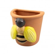 Clay Insect Wall Planter 4 Bee