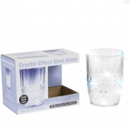 Crystal Effect Plastic Tumbler - Single Glass 2 