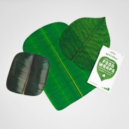 Leaf Shaped Food Wraps - Beeswax & Cotton 3 