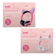 Led Cat Ear Wired Headphones 2 