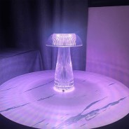 Mushroom Colour Change Crystal Lamp - USB Rechargeable  9 