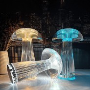 Mushroom Colour Change Crystal Lamp - USB Rechargeable  2 