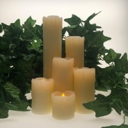LED Dripping Wax Candle Set of 6 5 