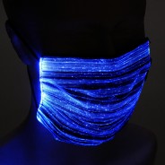 Light Up Rechargeable Face Mask 7 blue
