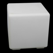 Colour Change Outdoor Cube Seat 6 