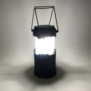 LED Pop Up Camping Lantern with a  Flame Effect 2 