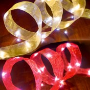 2M LED Ribbons in Red or Gold - 3 Pack 1 