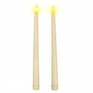 27.5cm LED Taper Candles (2 Pack) 4 