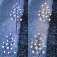 Lotus Path Lights in Warm White or Bright White 1 Available in Warm White or Bright White