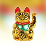 Lucky Cat - Shiny Gold 15cm 1 