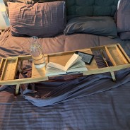 Luxury Bed & Bath Tray - Extendable up to 102cm 6 