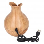Medium Vase Wood Grain Aroma Diffuser (69538) 2 