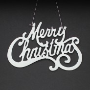Merry Christmas Glow Sign 2 