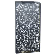 Solar Moroccan Metal Wall Art Panels 5 Large Panel 60cm x 30cm
