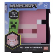 Minecraft Pig Light with Sound - Battery Operated 6 