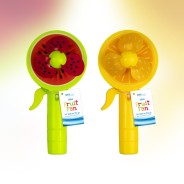 Mini Fruit Squeeze Fan with Cooling Mist Spray 2 Designs chosen at random