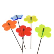 25cm Mixed Blossom Garden Stakes (5 Pack) 3 