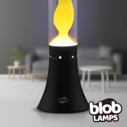 MODERN Blob Lamps Lava Lamp  - Black Base - Yellow/Purple 4 