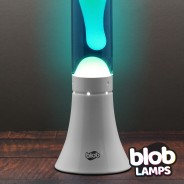 MODERN Blob Lamp  White 14.5" - White/Blue 4 