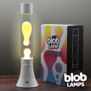 MODERN Blob Lamp White 14.5" - Warm White/Clear 4 