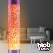 MODERN Blob Lamp  -  14.5" Rainbow Glitter Lamp 4 