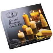 Natural Beeswax Candle Kit 3 