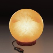 Round Natural Himalayan Salt Lamp 1 