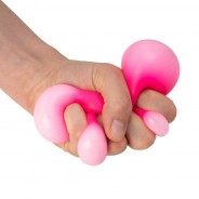 Neon Squish Ball Sensory and Stress Toy 4 