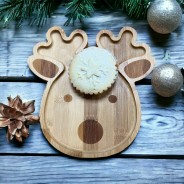 Eco Bamboo Plates in Four Festive Designs 4 