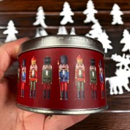 Christmas Toy Shop Scented Candle Tins 4 Spiced Ginger & Nutmeg