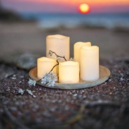 Outdoor LED Candle Set by Eglo - 5 Pack 1 