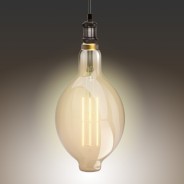 Oasis GIANT 8W BT180 ES Antique LED Filament Bulb 4 