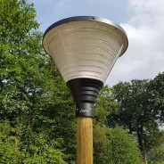 Olympia Max Pro Solar Street Light 2 Customer has used their own pole