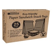 Paper Sandwich & Snack Bags - Eco Friendly 2 