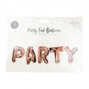 Party Foil Balloons 2 Rose Gold