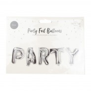 Party Foil Balloons 3 Silver