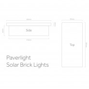 Paverlight Solar Brick Lights (2 Pack) 3 