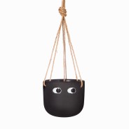 Peggy Hanging Planters in Black or Terracotta 4 