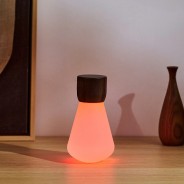 Pentagon Portable Desk Colourful Bulb Lamp - Rechargeable 5 