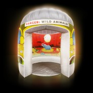 Inflatable Sensory Pod - Sunset Savannah Safari 6 