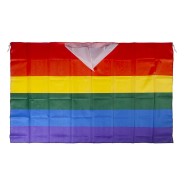Rainbow Pride Cape with Hood 2 