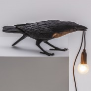 Seletti Black Raven Lamp 7 Playful