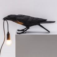 Seletti Black Raven Lamp 14 Playful
