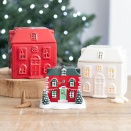 Christmas House Incense Cone Burner 3 
